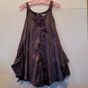 Sz. 7/8 GIRLS FORMAL POM POM DRESS